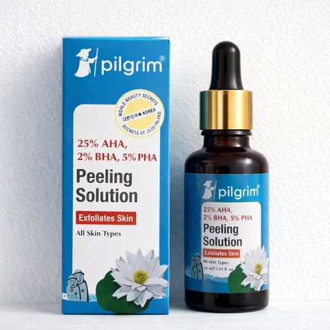 Pilgrim 25% AHA 2% BHA 5% PHA Peeling Solution Advanced Skin Exfoliating Serum
