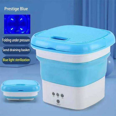 Portable Folding Semi Automatic Washing Machine Compact Lightweight Durable Reliable