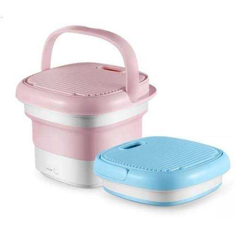 Portable Folding Semi Automatic Washing Machine Compact Lightweight Durable Reliable