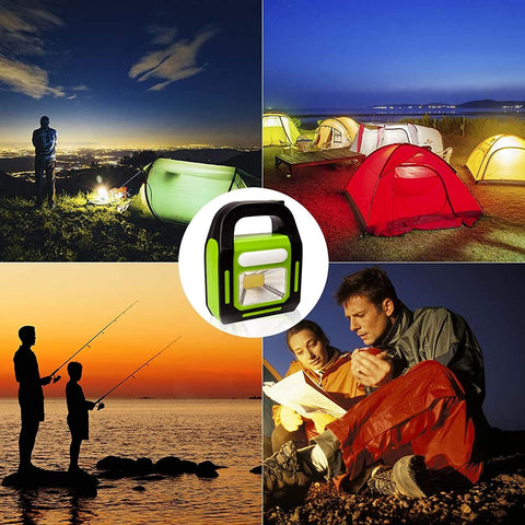 Solar Rechargeable 3-in-1 Emergency Light - Hurry Bolt Portable LED Work Light, Torch & Power Bank Rs 820