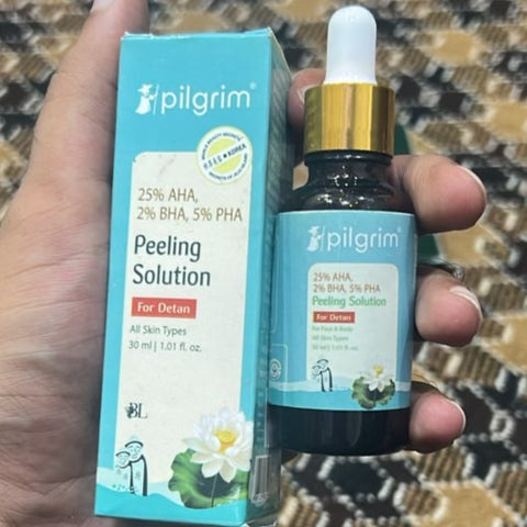Pilgrim 25% AHA 2% BHA 5% PHA Peeling Solution Advanced Skin Exfoliating Serum